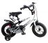 Детский велосипед RIVERBIKE-F-16-BLACK-WHITE