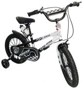 Детский велосипед RIVERBIKE-F-16-BLACK-WHITE