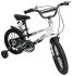 Детский велосипед RIVERBIKE-F-16-BLACK-WHITE