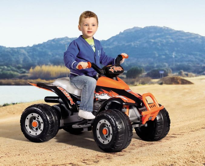 ДЕТСКИЙ ЭЛЕКТРОКВАДРОЦИКЛ PEG-PEREGO CORRAL T REX